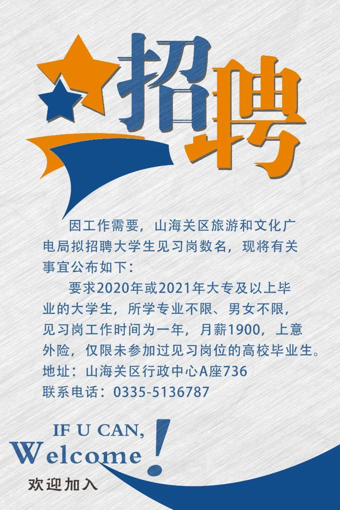山海關(guān)區(qū)最新招聘信息發(fā)布，求職者的福音！