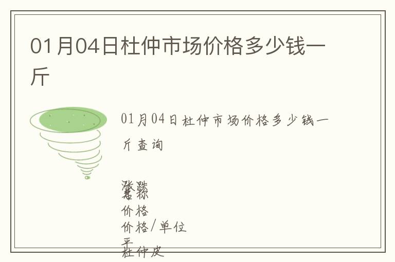 杜仲最新行情，科技引領(lǐng)健康生活新時(shí)代