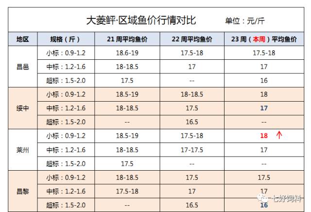 時代背景下的市場觀察，大菱鲆最新價格分析