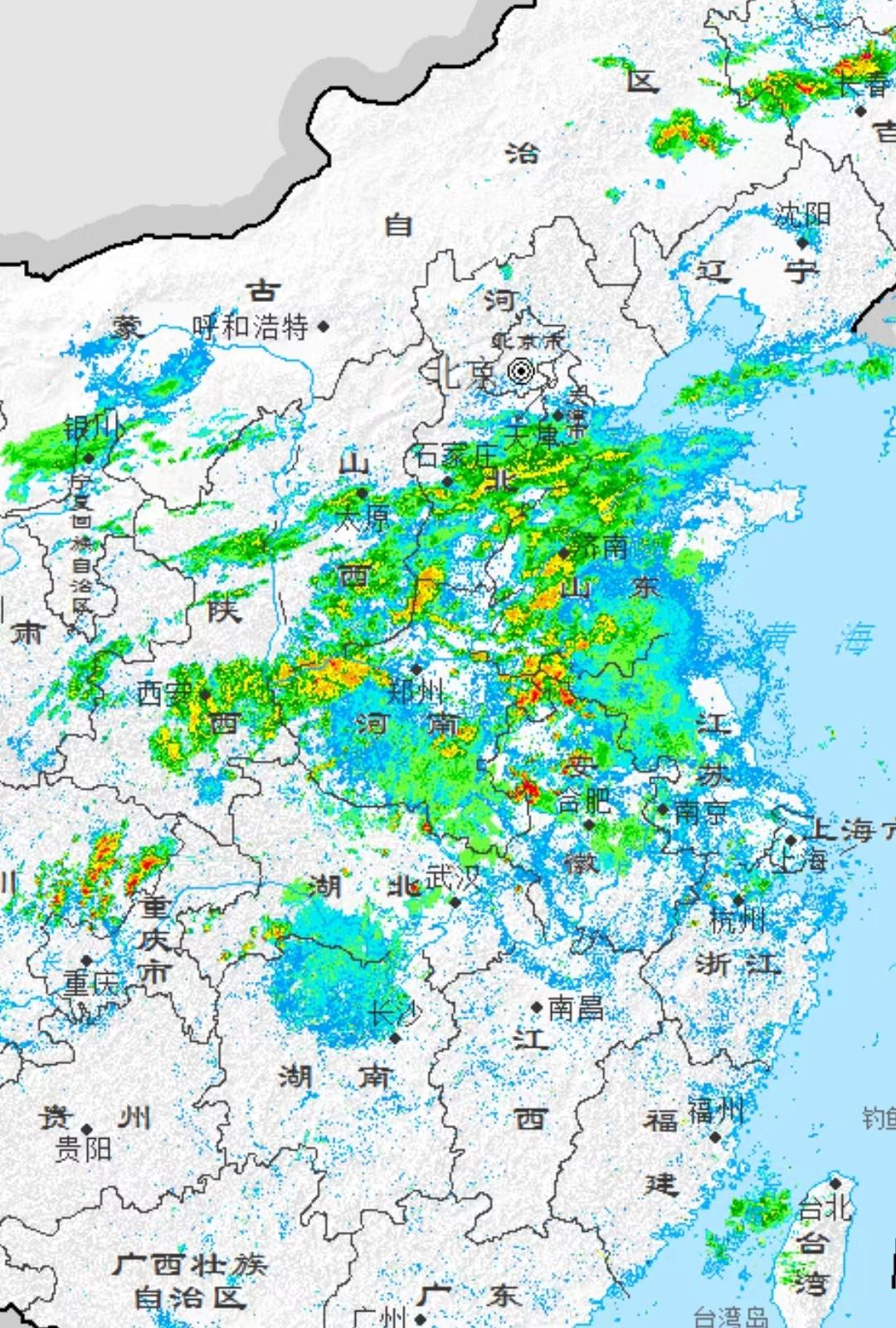 雷達(dá)降雨圖實時更新，掌握天氣變化，輕松應(yīng)對雨季